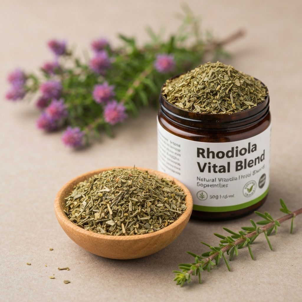 Rhodiola plant extract blend