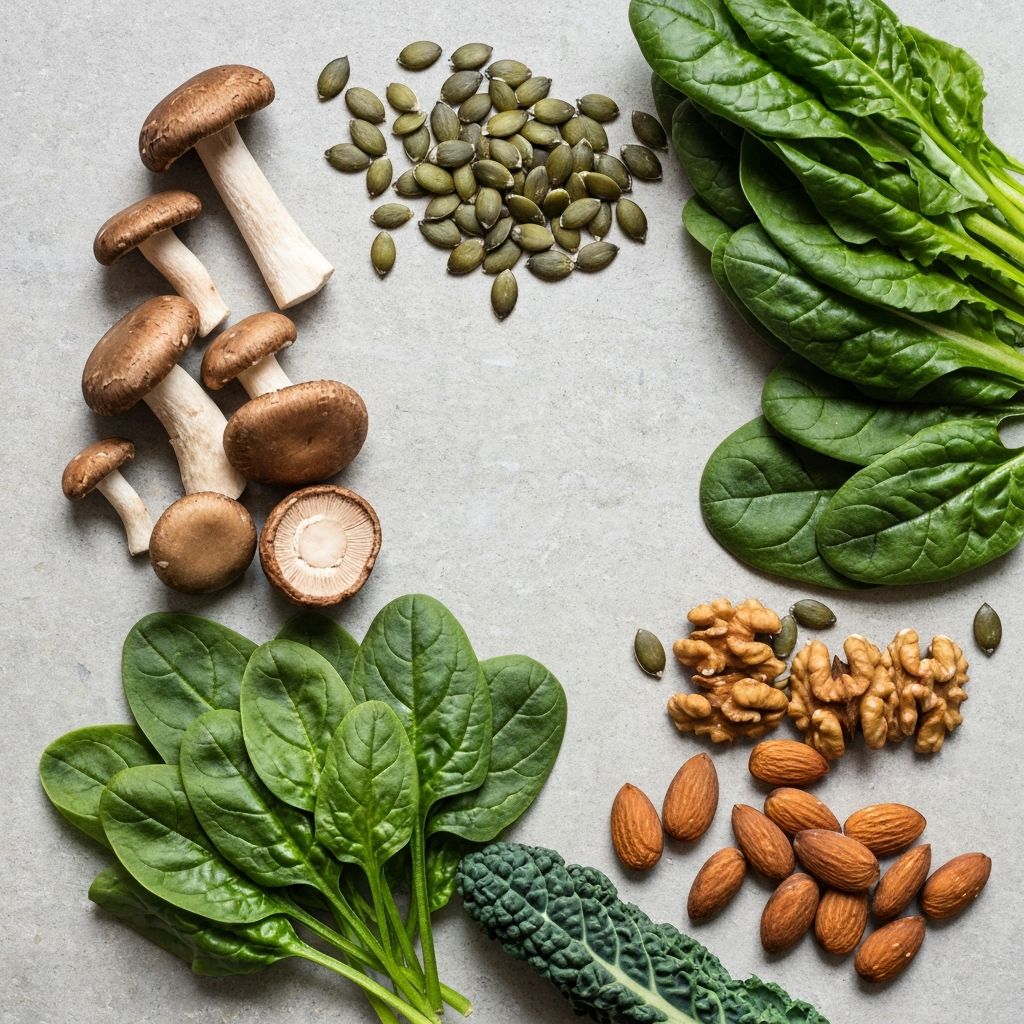 Natural food sources rich in vitamins and minerals